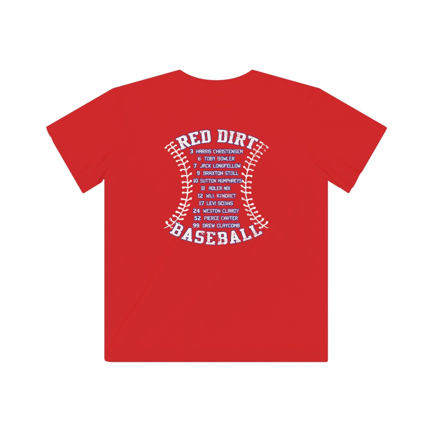 Youth Red Dirt 8U Team Tee