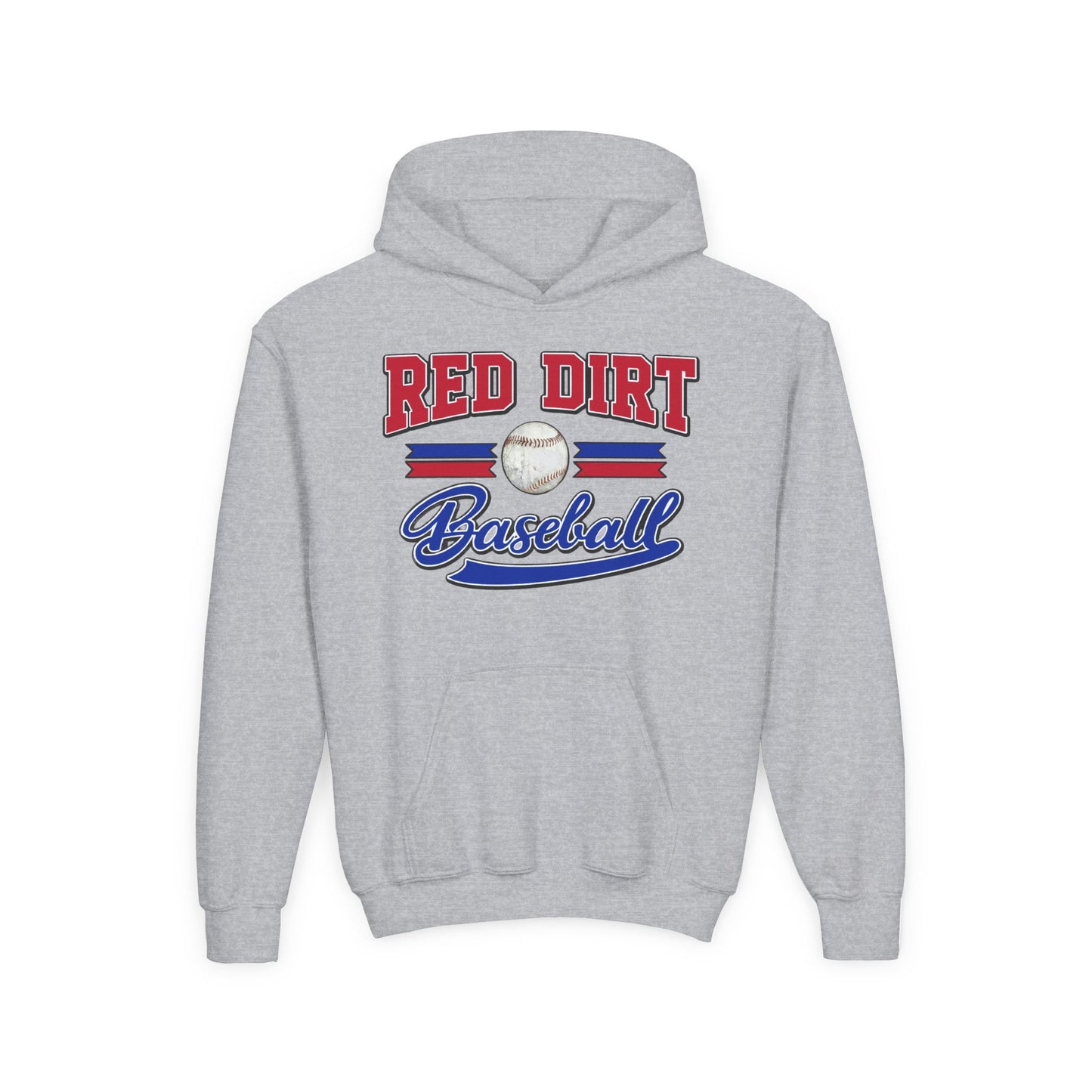 Youth Red Dirt Baseball Double Banner Sweatshirt