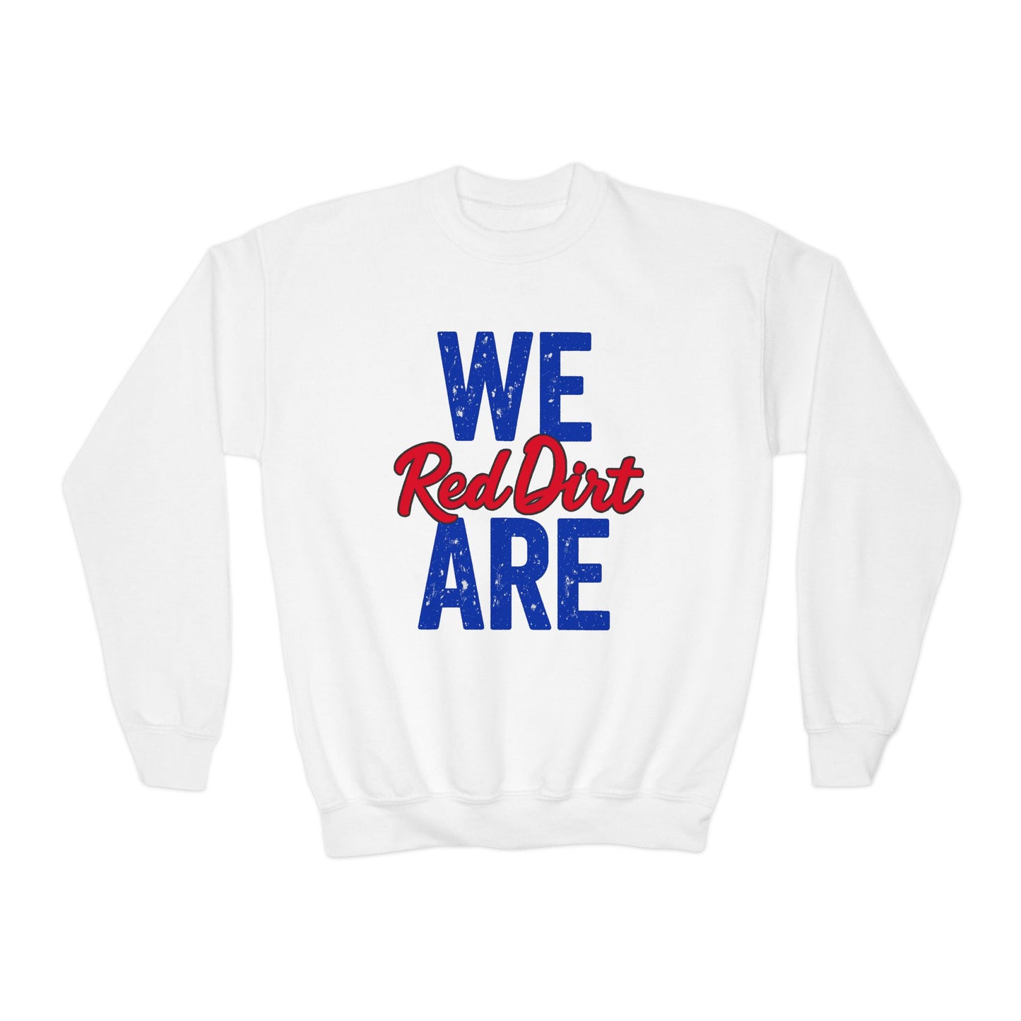 Youth We Are Red Dirt Crewneck Sweatshirt