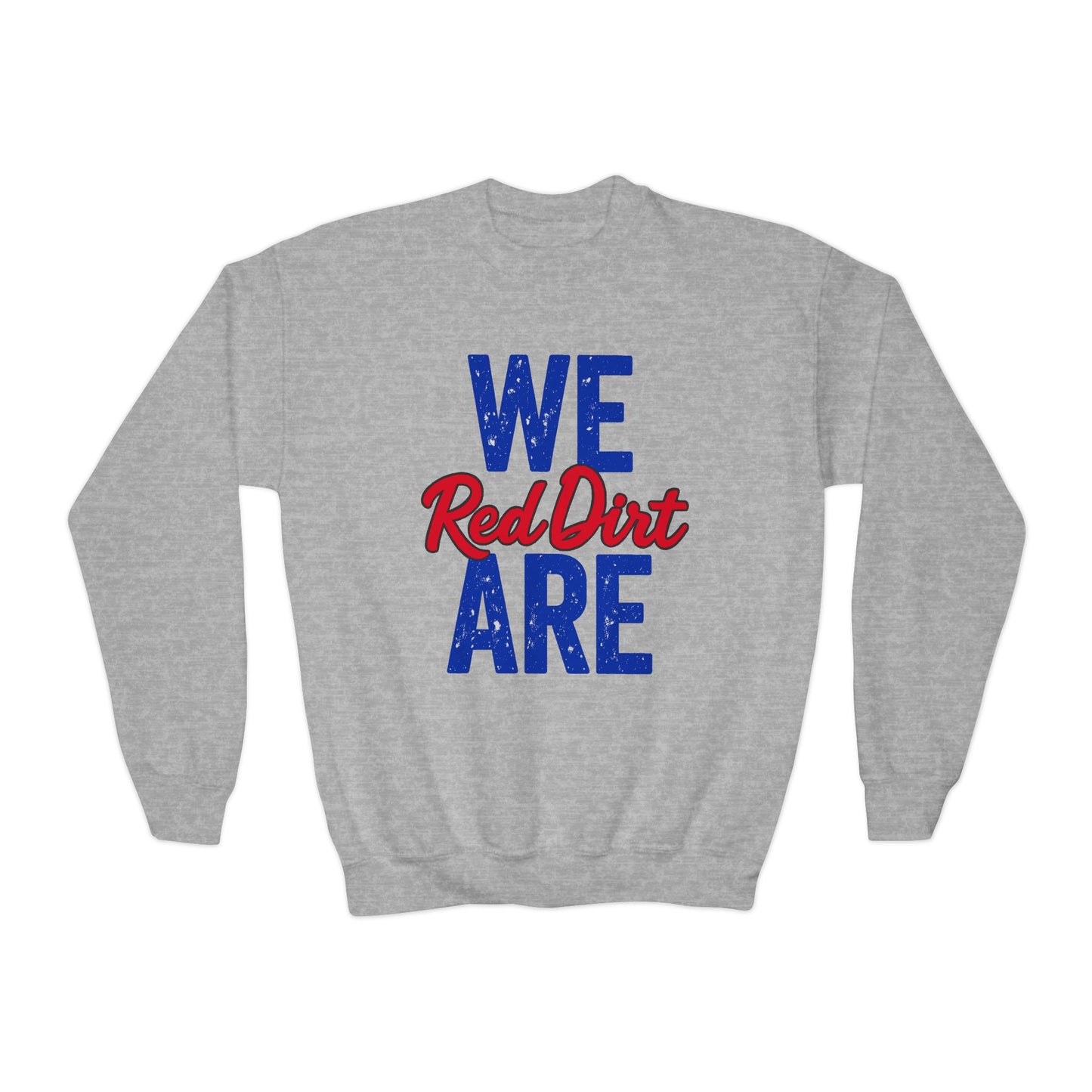 Youth We Are Red Dirt Crewneck Sweatshirt