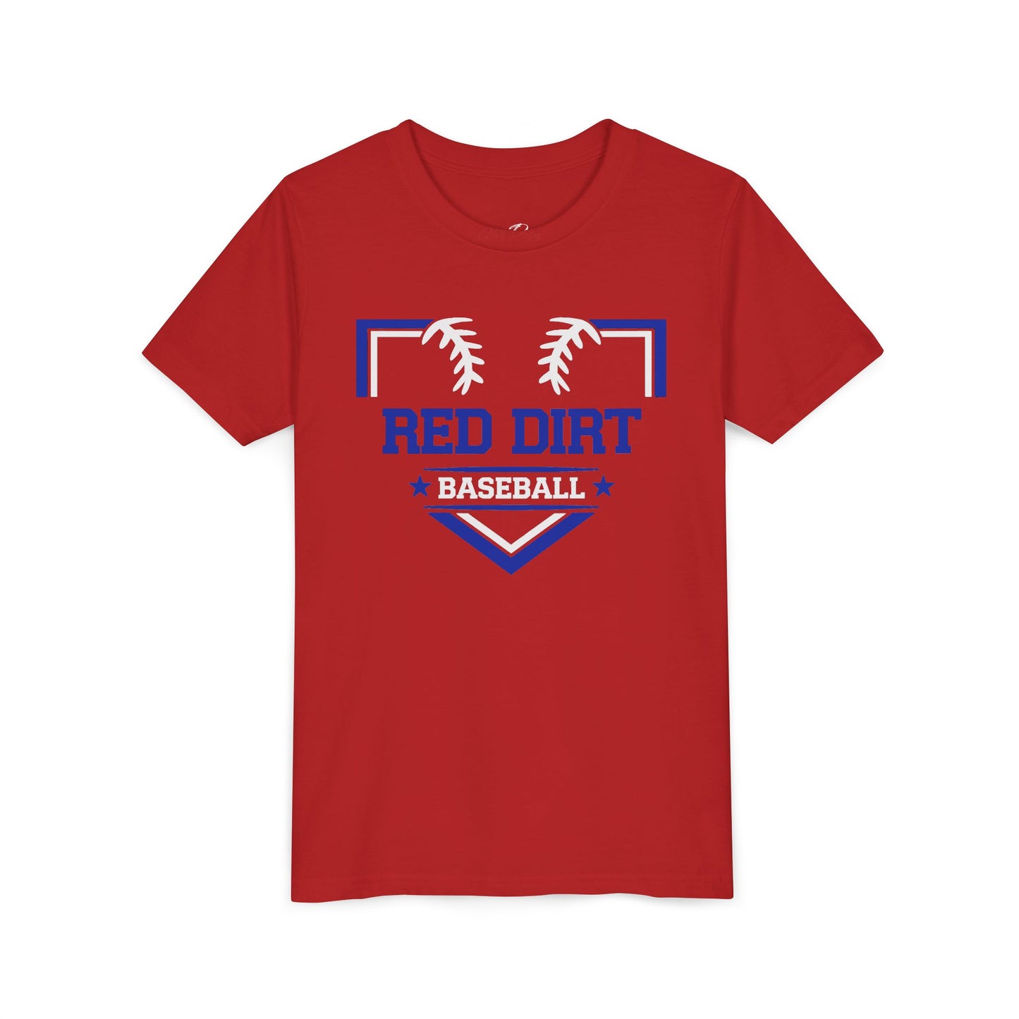Youth Red Dirt Home Plate Tee