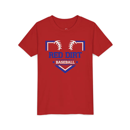 Youth Red Dirt Home Plate Tee