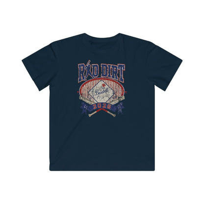 Youth Red Dirt Vintage Baseball Tee