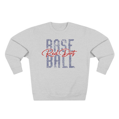 Red Dirt Stacked Baseball Sweatshirt