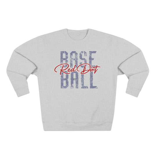 Red Dirt Stacked Baseball Sweatshirt