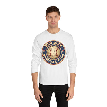 Vintage Red Dirt Baseball Club Long Sleeve Tee