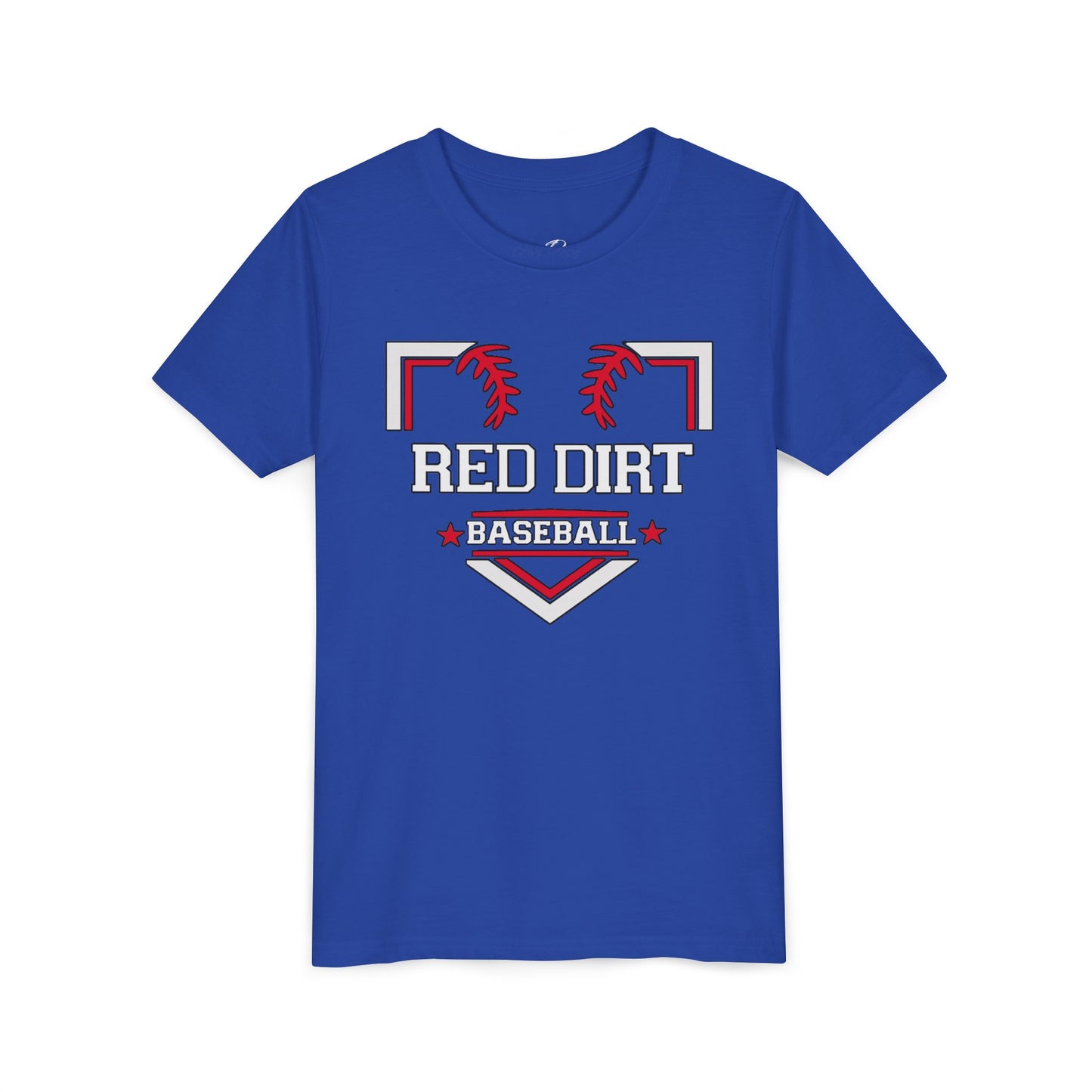 Youth Red Dirt Home Plate Tee