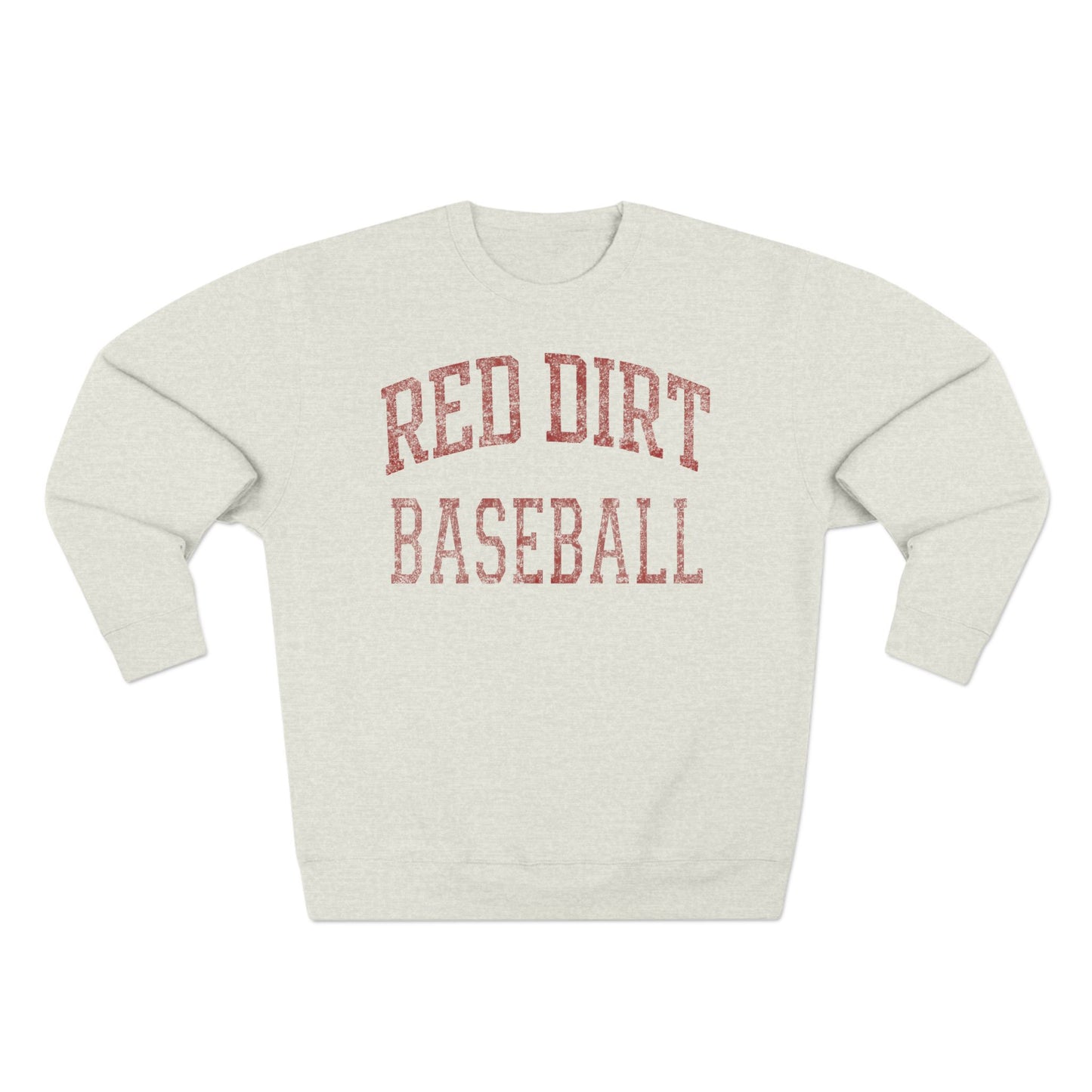 Worn Red Dirt Baseball Crewneck Sweatshirt