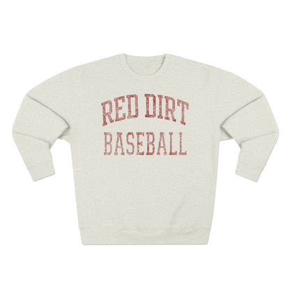 Worn Red Dirt Baseball Crewneck Sweatshirt