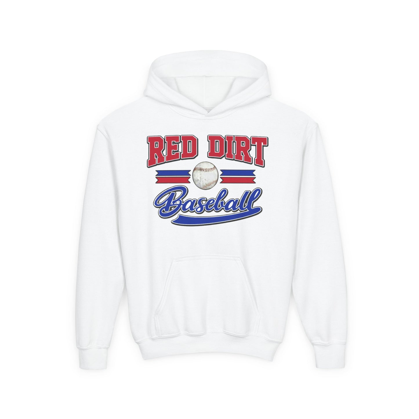 Youth Red Dirt Baseball Double Banner Sweatshirt