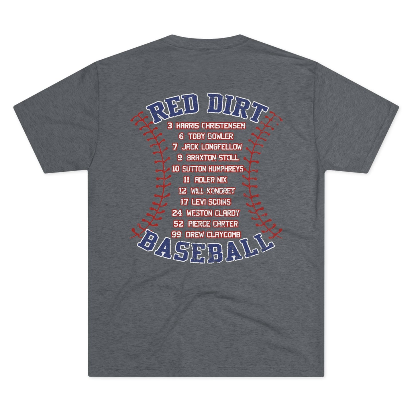 Red Dirt 8U Team Tee