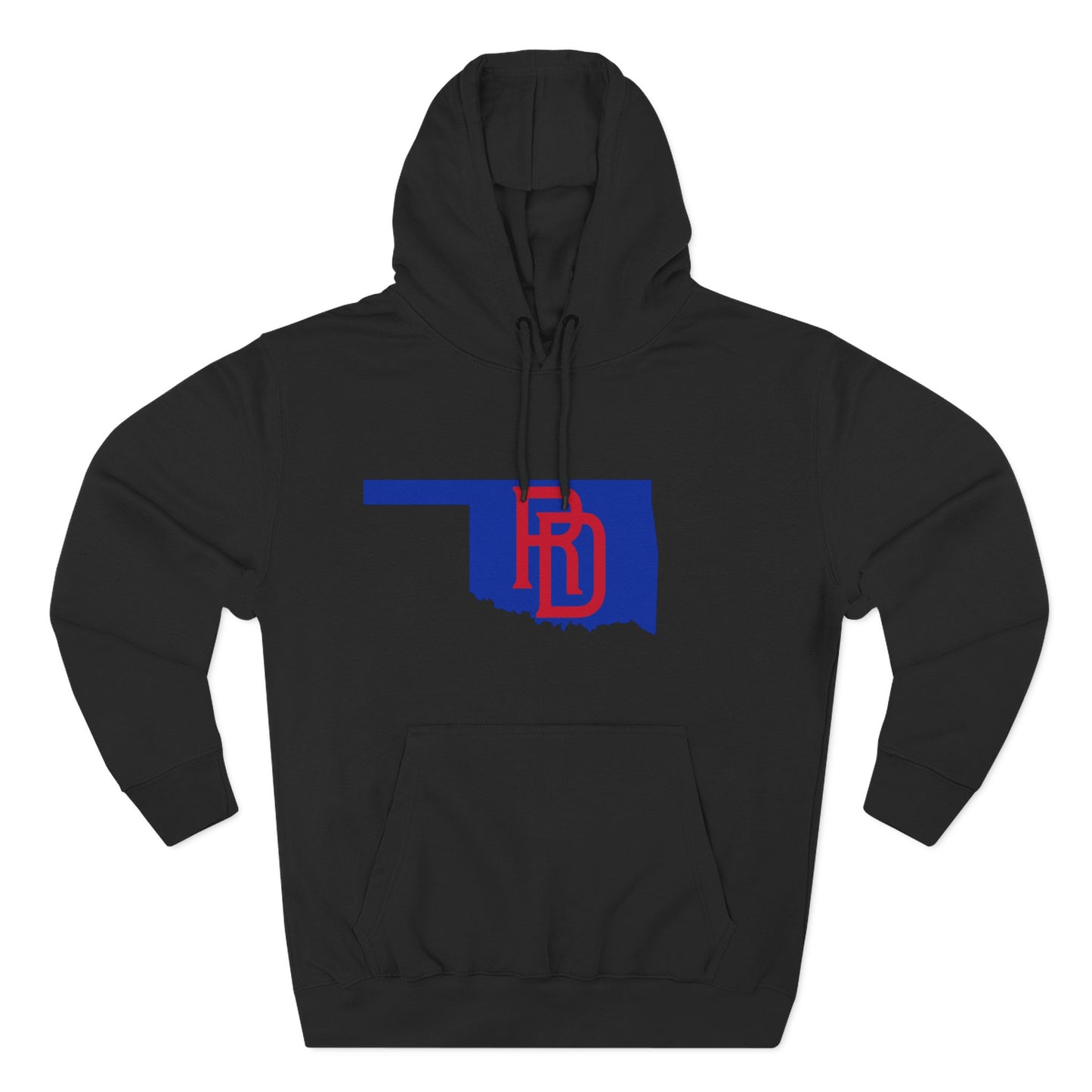 Red Dirt State Logo Baseball Hoodie