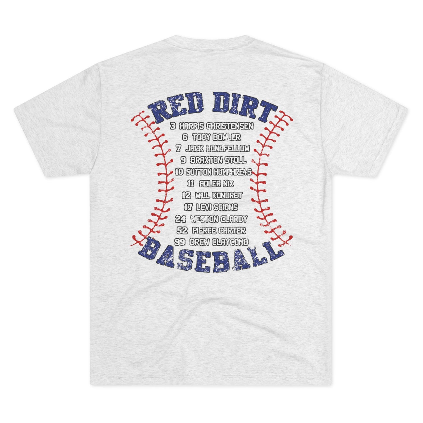 Red Dirt 8U Team Tee