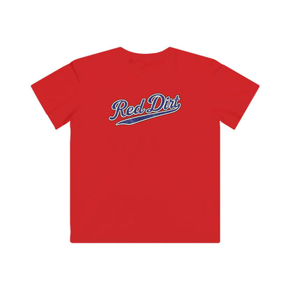 Youth Red Dirt Keep It Dirty Baseball Tee