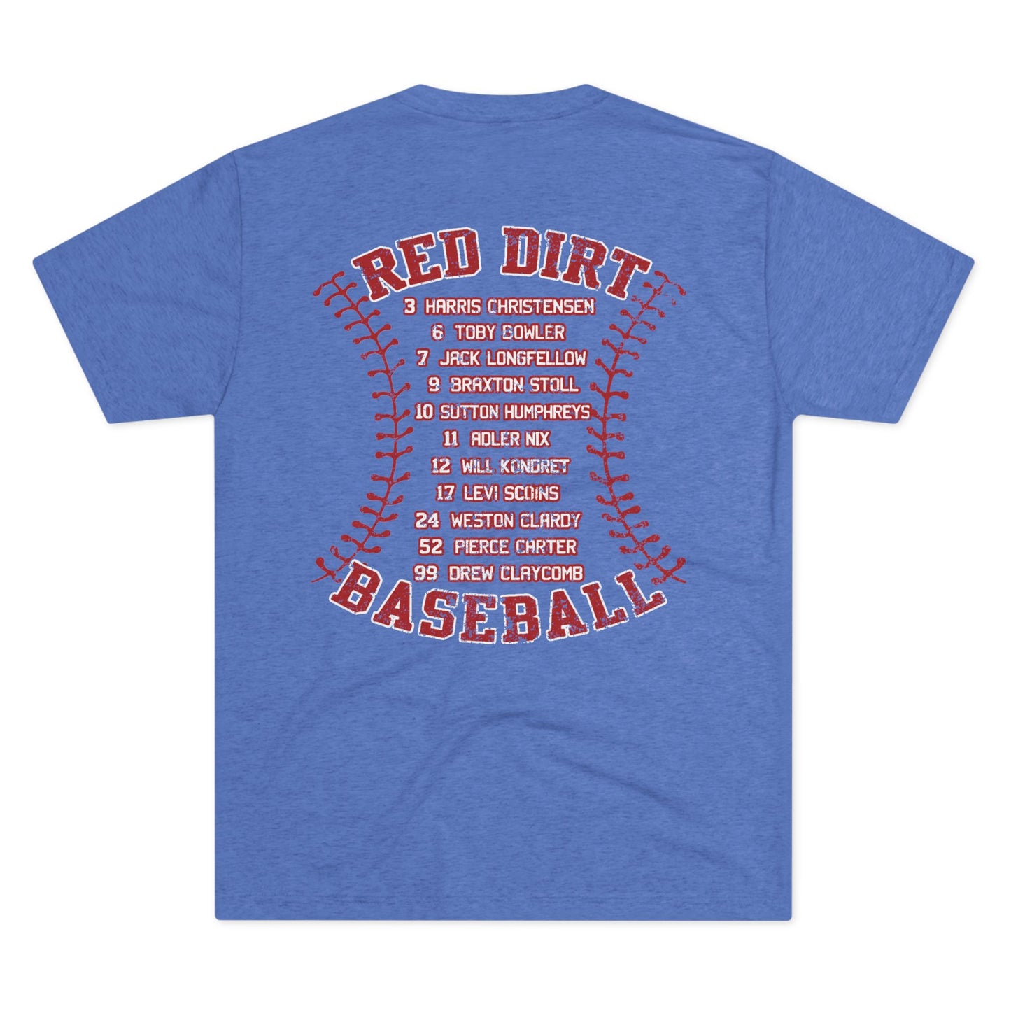 Red Dirt 8U Team Tee