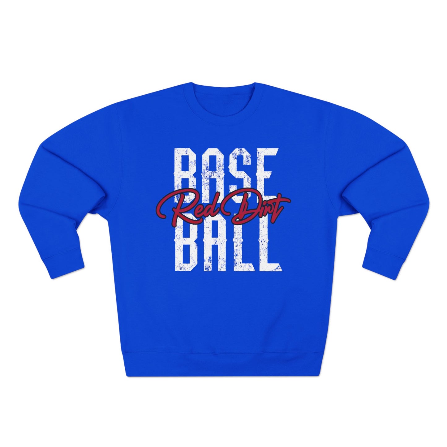 Red Dirt Stacked Baseball Sweatshirt