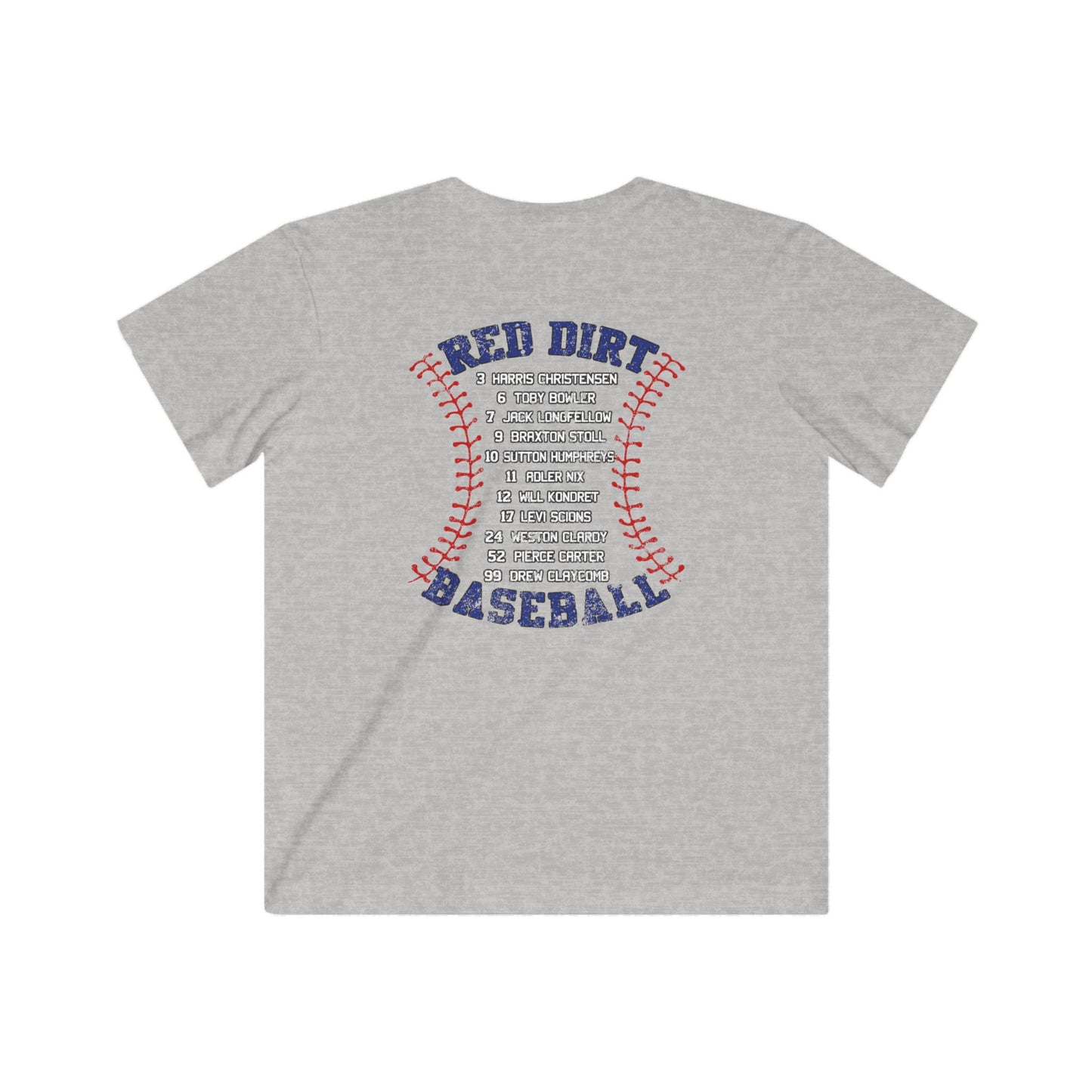 Youth Red Dirt 8U Team Tee