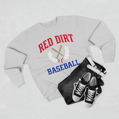 Red Dirt Baseball Crest Crewneck Sweatshirt