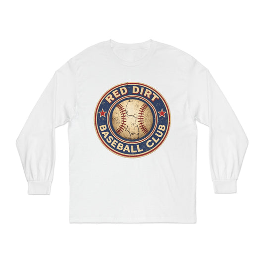 Vintage Red Dirt Baseball Club Long Sleeve Tee