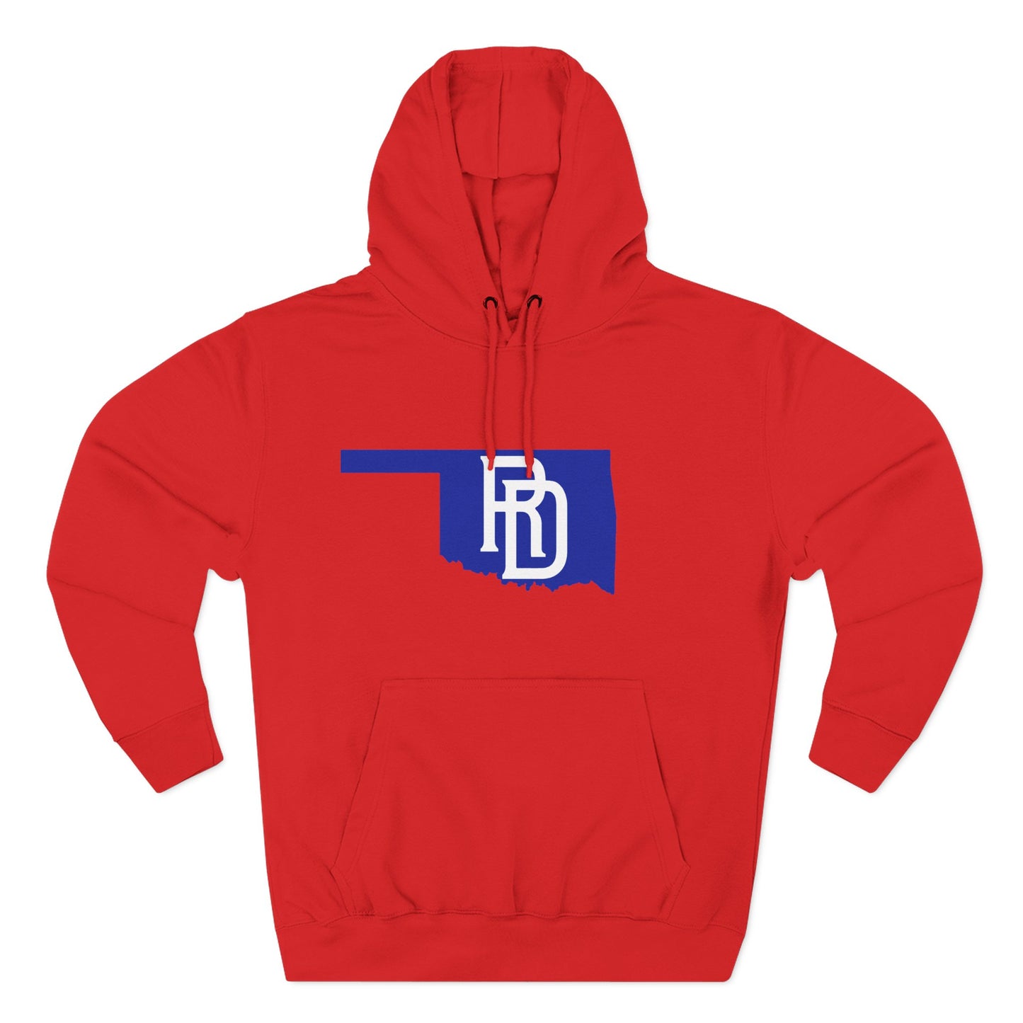 Red Dirt State Logo Baseball Hoodie