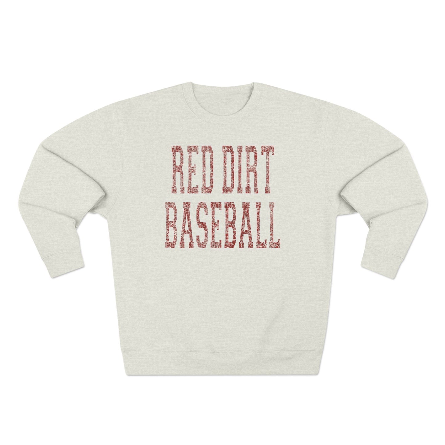 Vintage Distressed Collegiate Sweatshirt