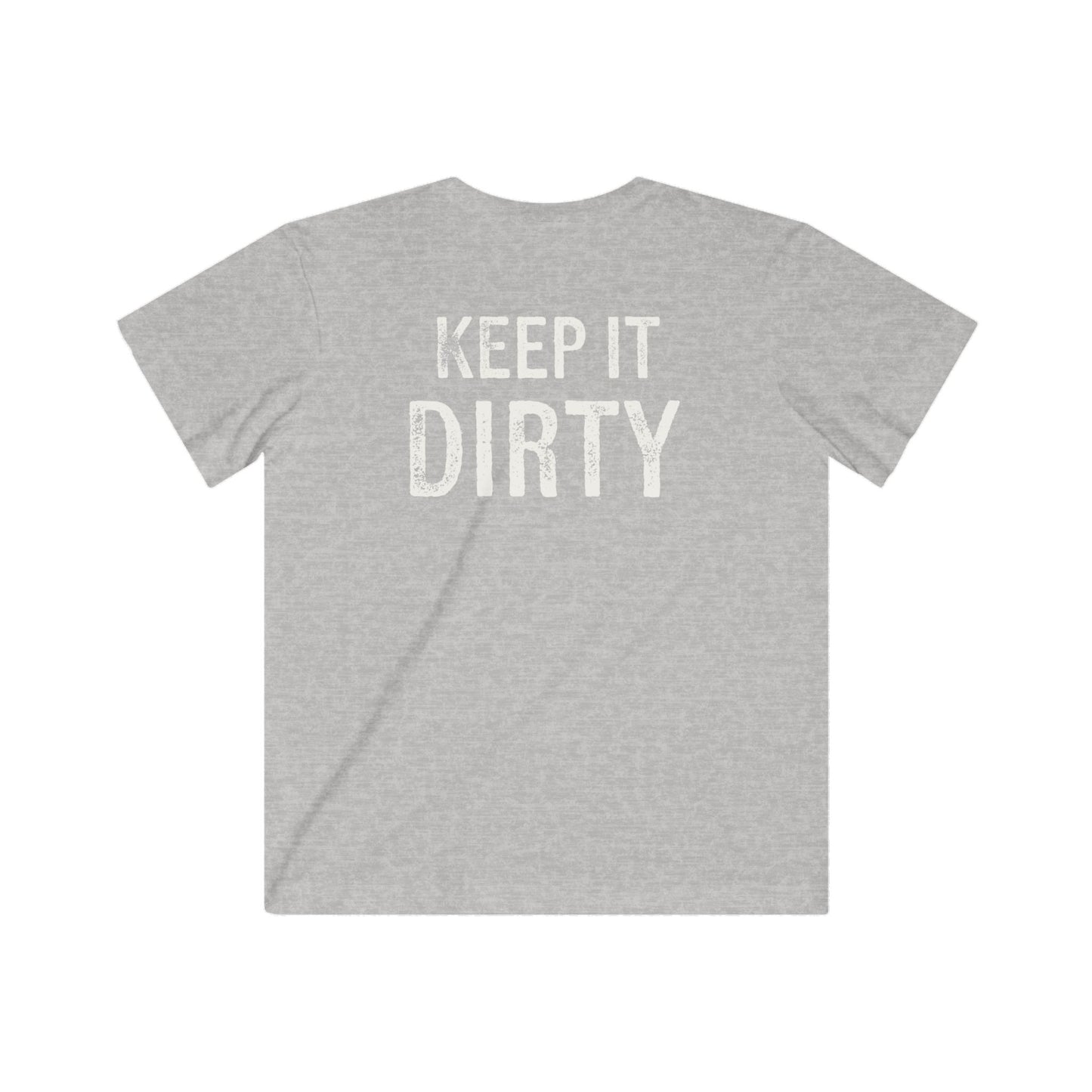 Youth Red Dirt Keep It Dirty Baseball Tee