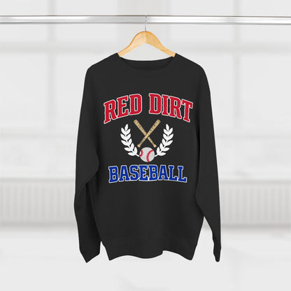 Red Dirt Baseball Crest Crewneck Sweatshirt