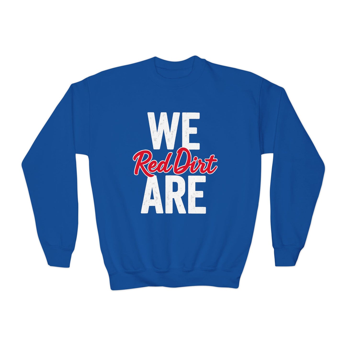 Youth We Are Red Dirt Crewneck Sweatshirt