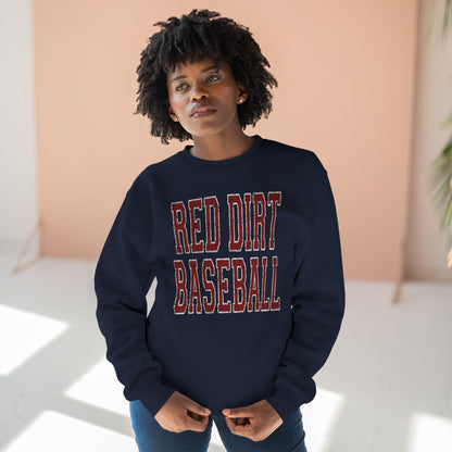 Vintage Distressed Collegiate Sweatshirt