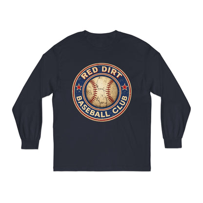 Vintage Red Dirt Baseball Club Long Sleeve Tee