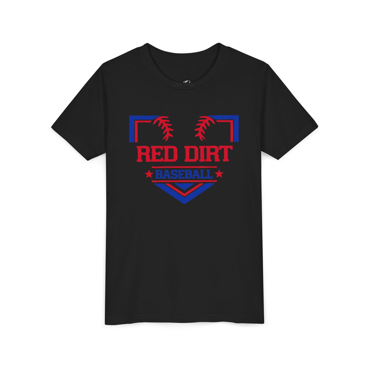 Youth Red Dirt Home Plate Tee