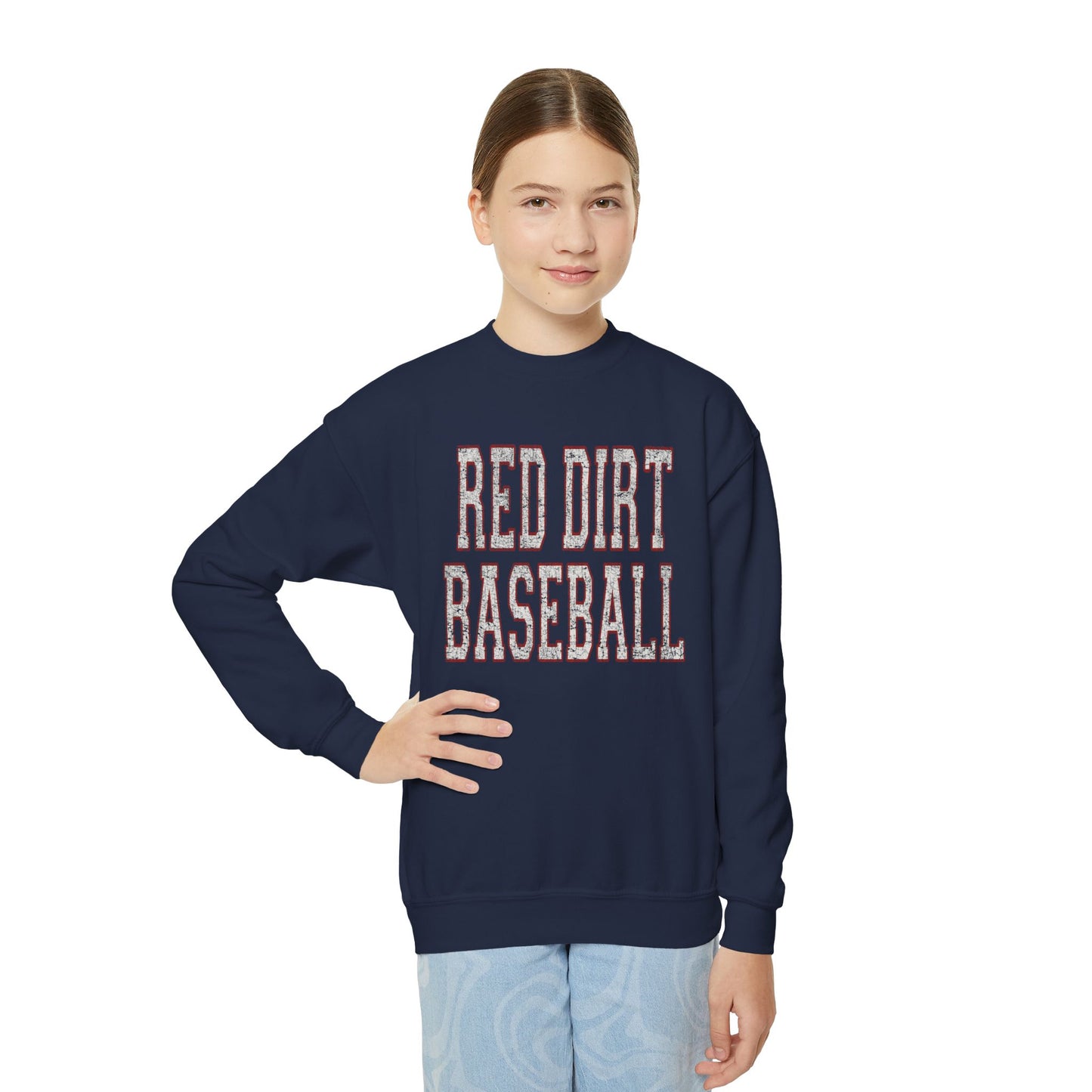 Youth Red Dirt Vintage Collegiate Sweatshirt