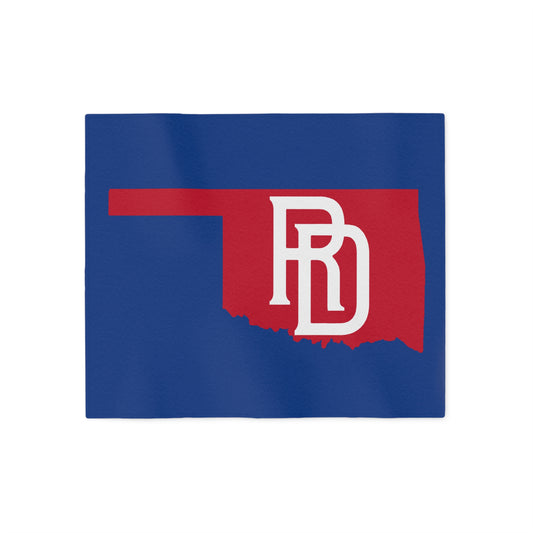 Red Dirt Sweatshirt Blanket | Royal Blue
