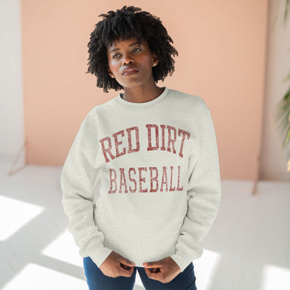 Worn Red Dirt Baseball Crewneck Sweatshirt
