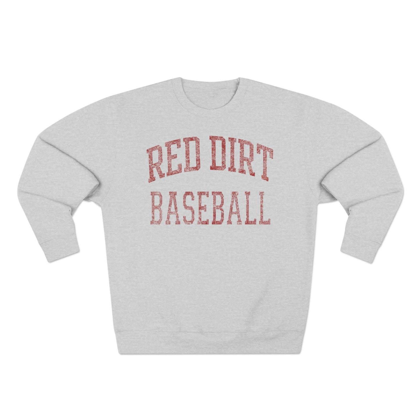 Worn Red Dirt Baseball Crewneck Sweatshirt
