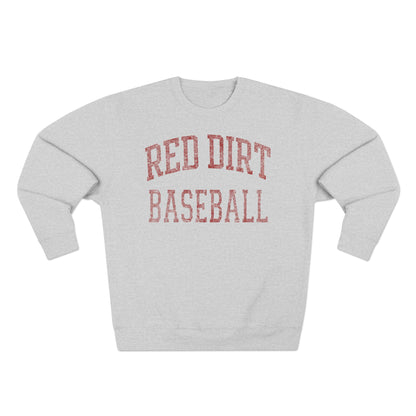 Worn Red Dirt Baseball Crewneck Sweatshirt