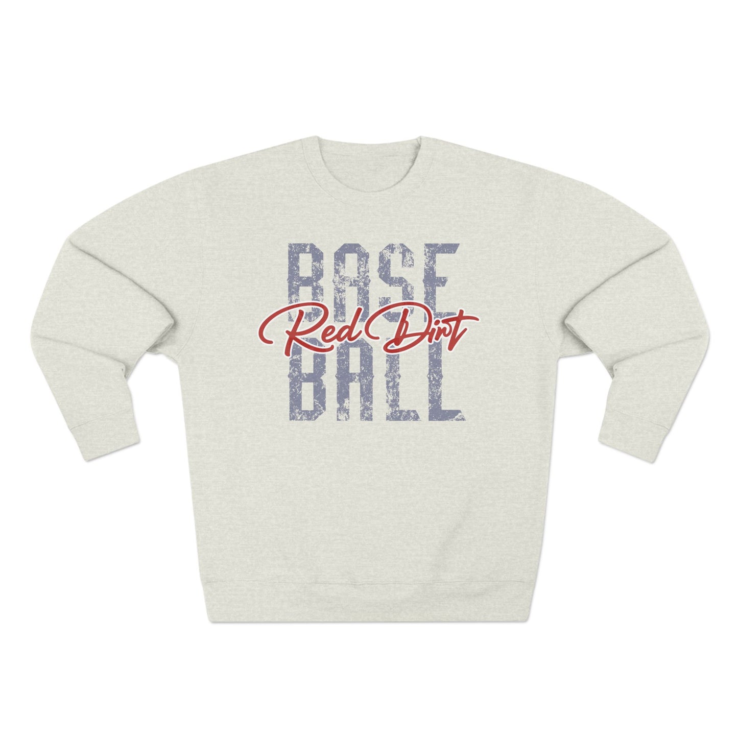 Red Dirt Stacked Baseball Sweatshirt