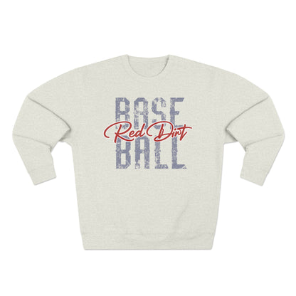 Red Dirt Stacked Baseball Sweatshirt