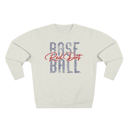 Red Dirt Stacked Baseball Sweatshirt
