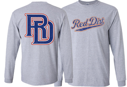 Youth Distressed Red Dirt Long Sleeve Tee