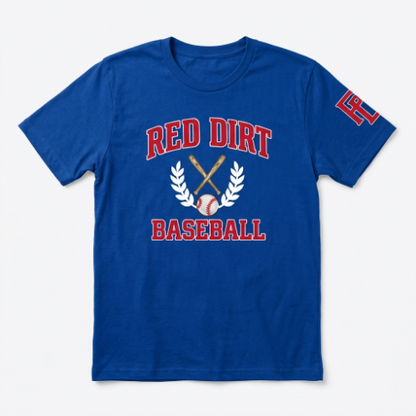 Red Dirt Baseball Crest Tee