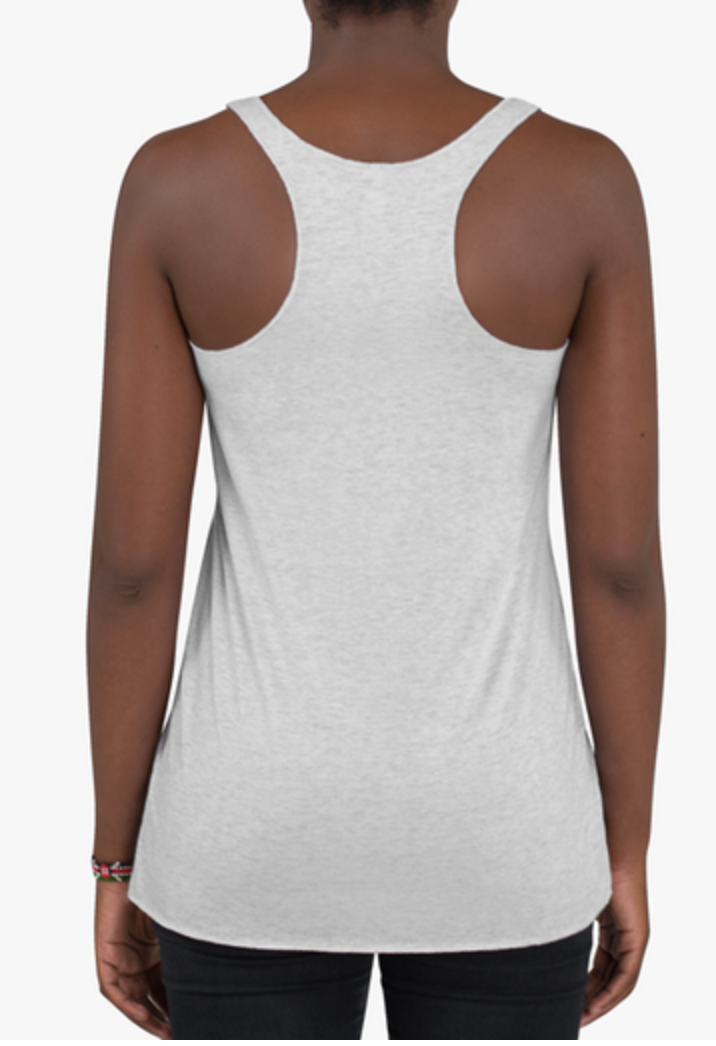 Arched Red Dirt Baseball Racerback Tank