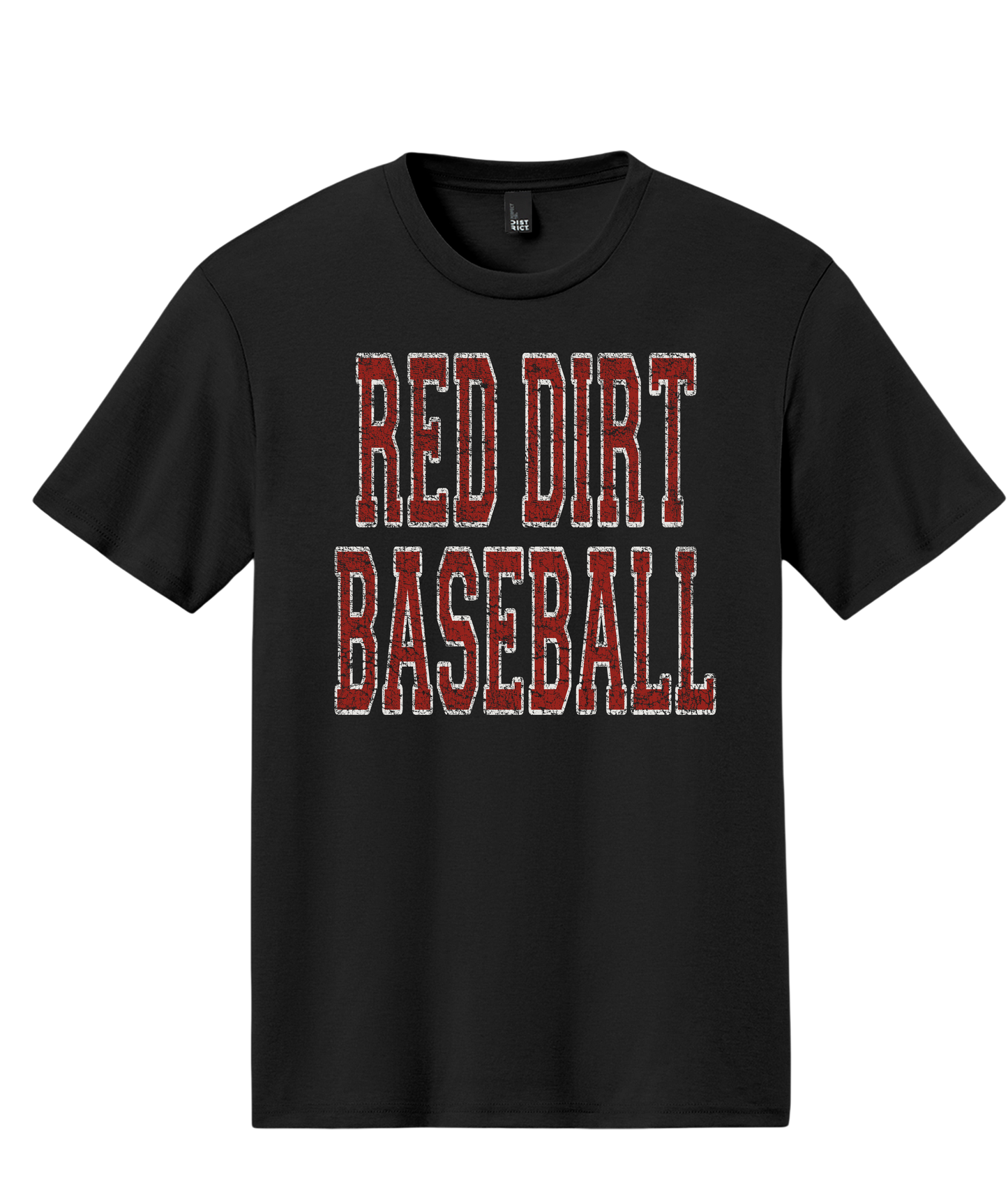 Vintage Distressed Red Dirt Collegiate T-Shirt