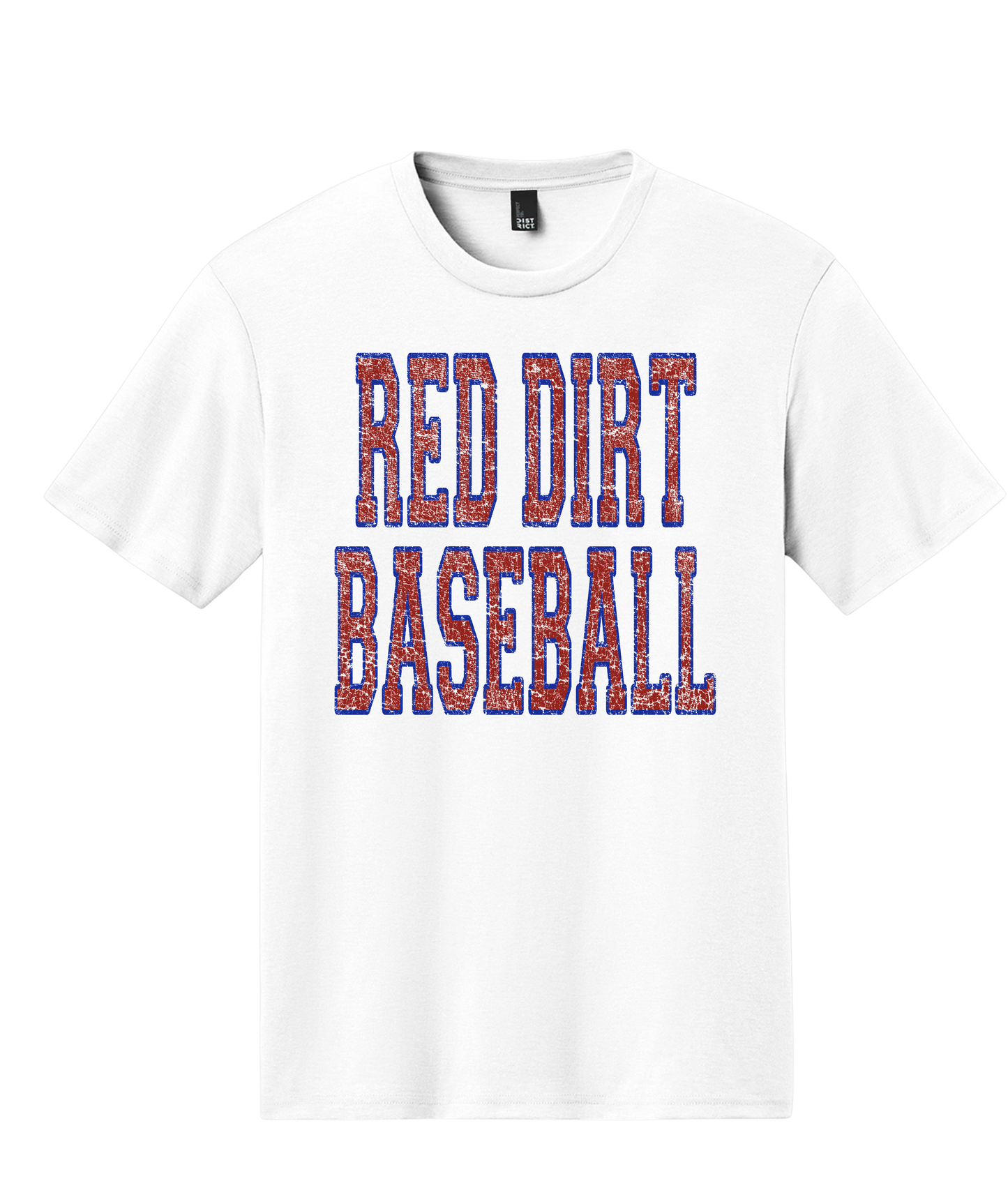 Vintage Distressed Red Dirt Collegiate T-Shirt
