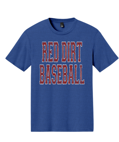 Vintage Distressed Red Dirt Collegiate T-Shirt