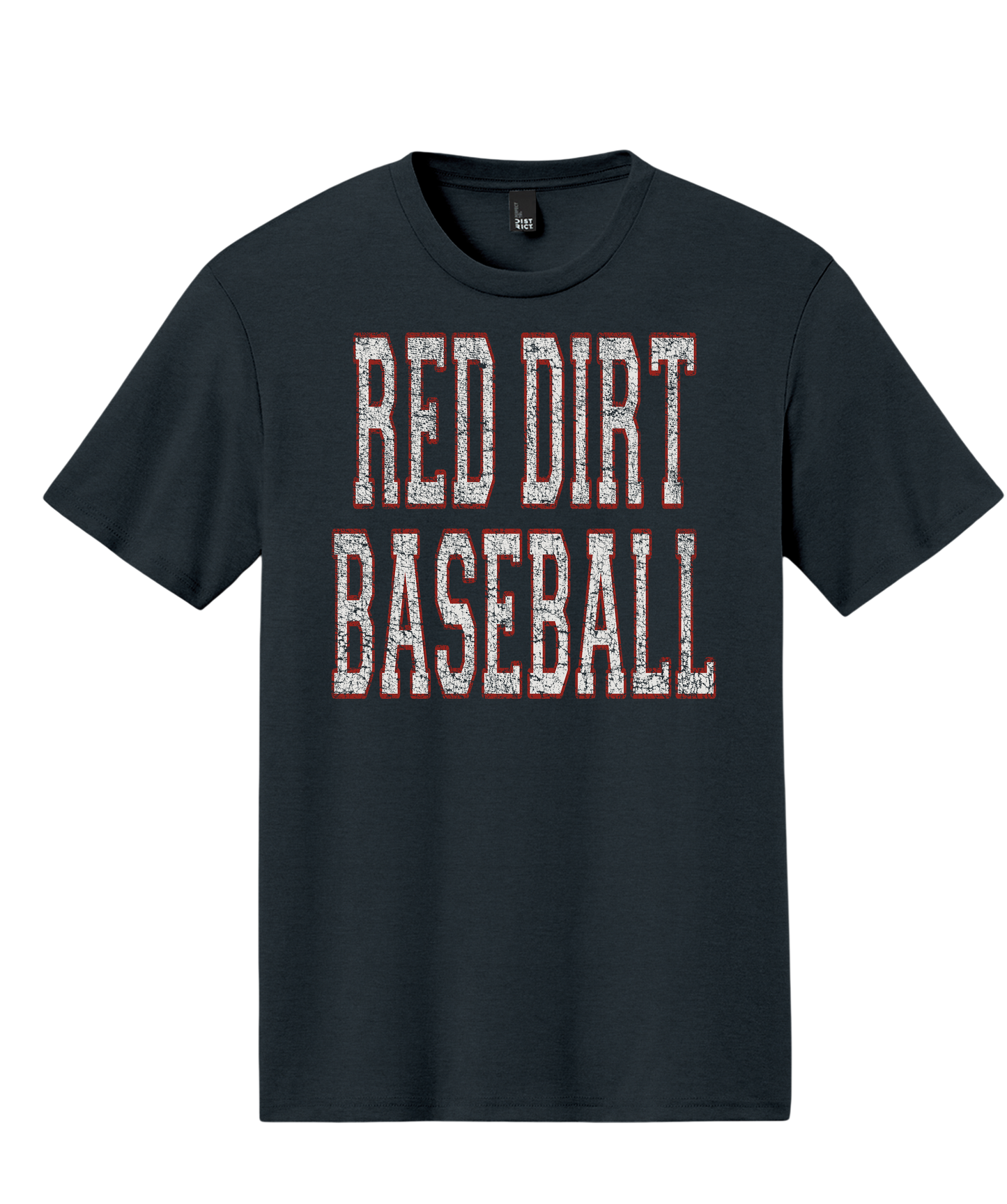 Vintage Distressed Red Dirt Collegiate T-Shirt