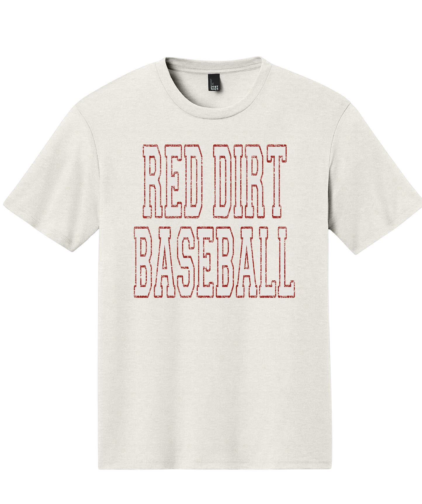 Vintage Distressed Red Dirt Collegiate T-Shirt