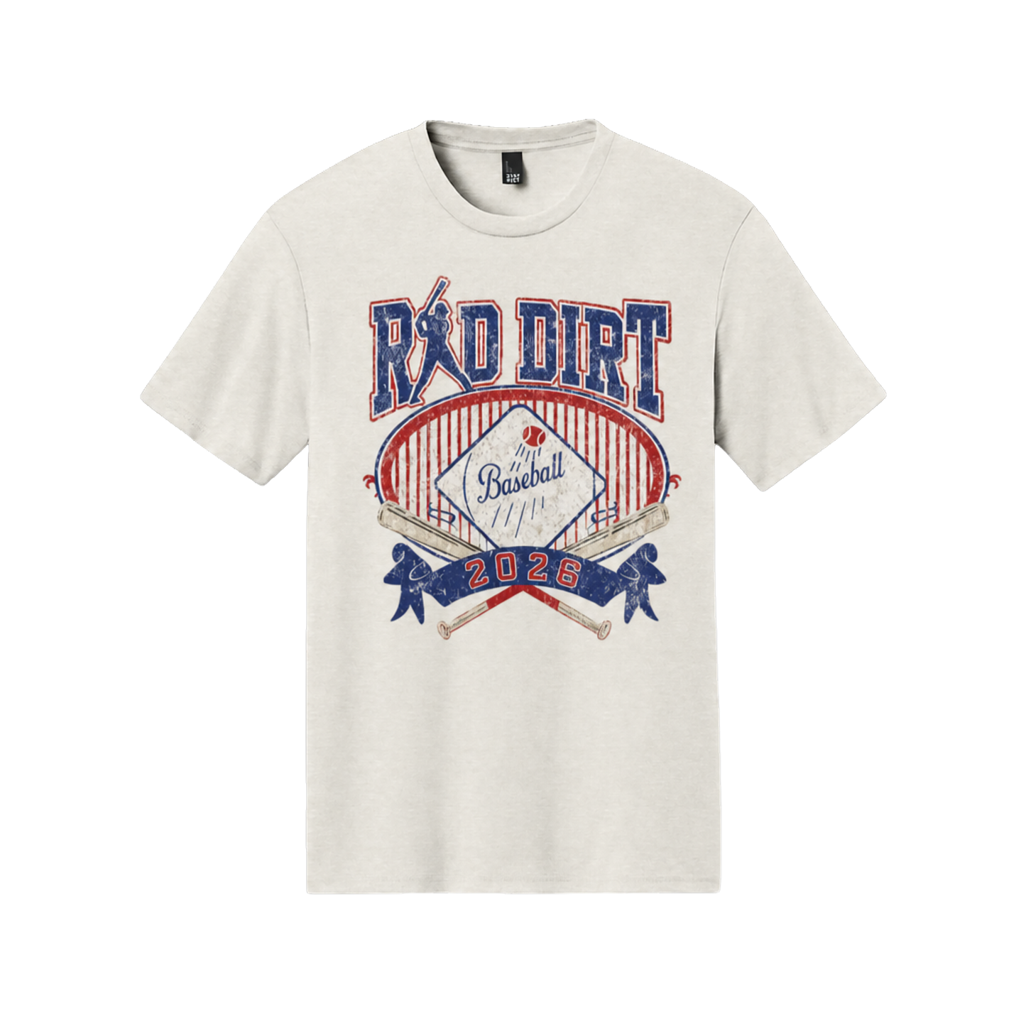 Red Dirt Vintage Baseball Tee