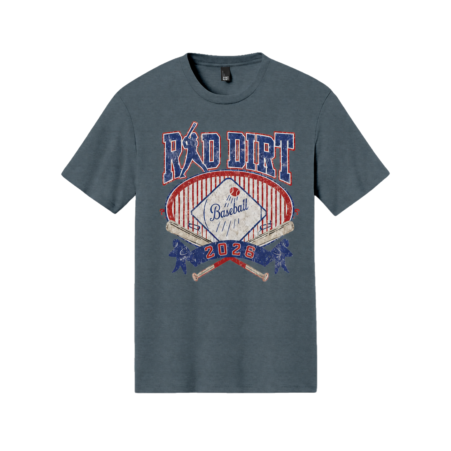 Red Dirt Vintage Baseball Tee