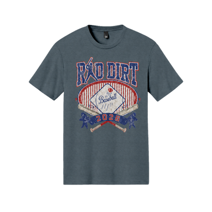 Red Dirt Vintage Baseball Tee